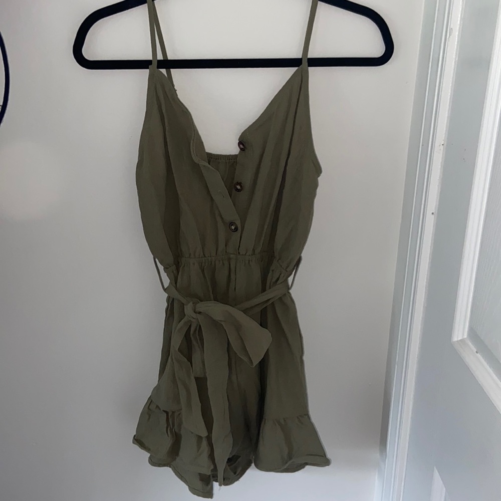 Shein Green Romper
